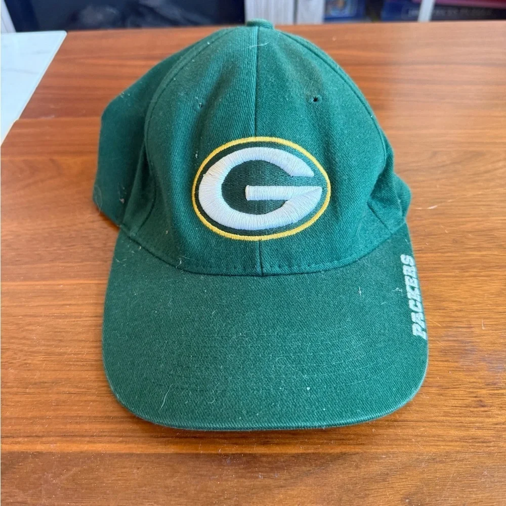 Vintage Green Bay Packers Green Hat